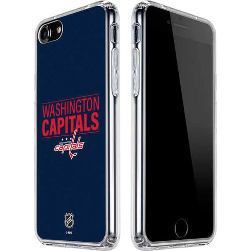 NHL Washington Capitals Lineup iPhone SE (2nd & 3rd Gen) Clear Case