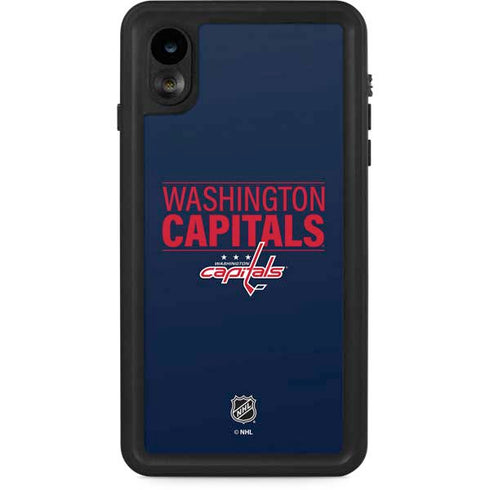NHL Washington Capitals Lineup iPhone XR Waterproof Case