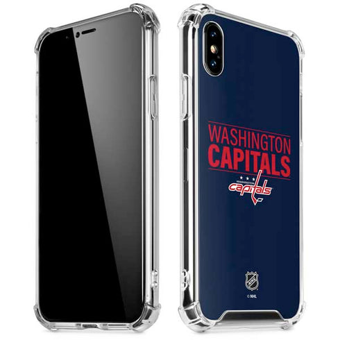NHL Washington Capitals Lineup iPhone XS Max Clear Case