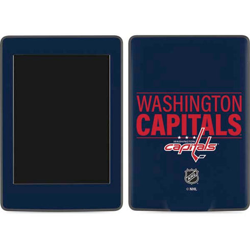 NHL Washington Capitals Lineup Amazon Kindle Skin