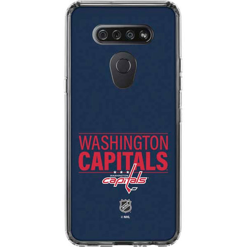 NHL Washington Capitals Lineup LG K51/Q51 Clear Case