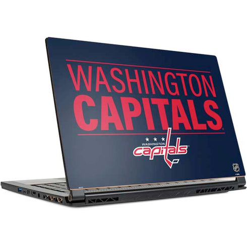 NHL Washington Capitals Lineup MSI GS65 Stealth Laptop Skin