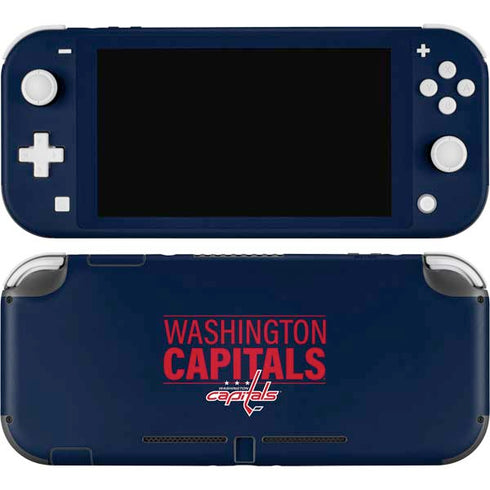NHL Washington Capitals Lineup Nintendo Switch Lite Skin
