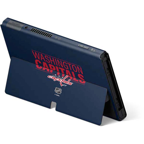 NHL Washington Capitals Lineup Nintendo Switch OLED (2021) Skin