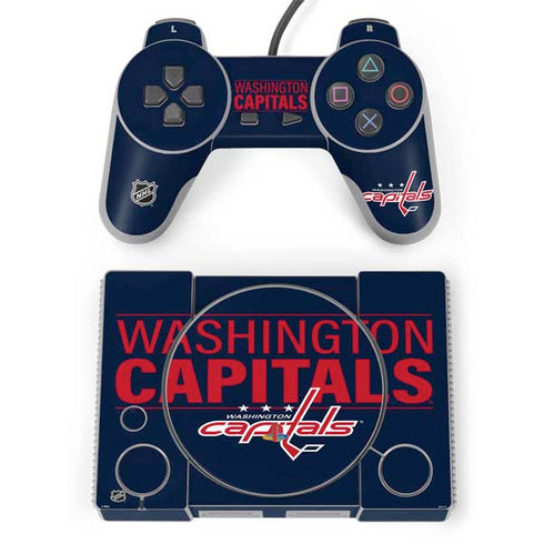 NHL Washington Capitals Lineup PlayStation Classic Bundle Skin