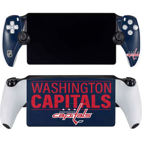 NHL Washington Capitals Lineup PlayStation Portal Remote Player Skin