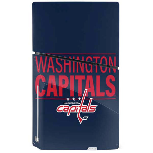 NHL Washington Capitals Lineup PS5 Slim Disk Console Skin