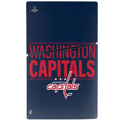NHL Washington Capitals Lineup PS5 Slim Digital Edition Bundle Skin