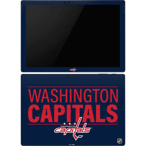 NHL Washington Capitals Lineup Surface Pro 6 Skin
