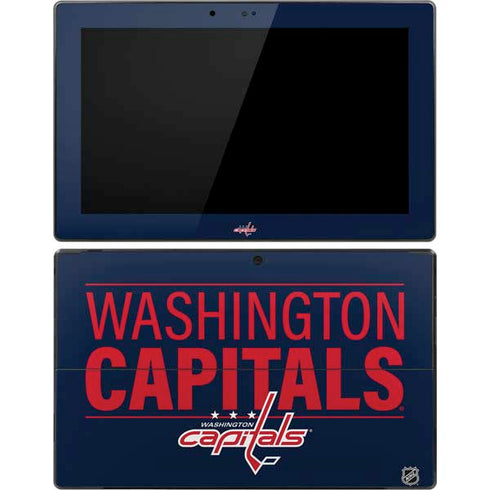 NHL Washington Capitals Lineup Surface Pro Tablet Skin