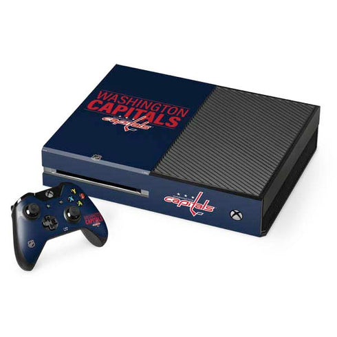 NHL Washington Capitals Lineup Xbox One Console and Controller Bundle Skin