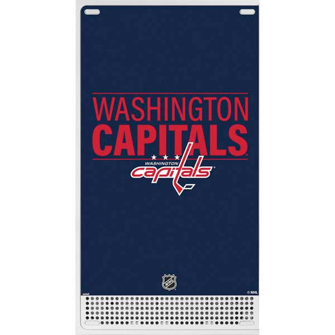 NHL Washington Capitals Lineup Xbox Series S Console Skin