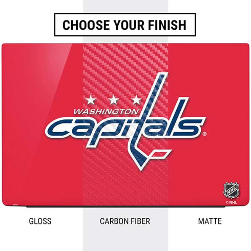 NHL Washington Capitals Solid Background Dell Vostro Skin