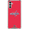 NHL Washington Capitals Solid Background Galaxy A13 5G Clear Case