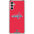 NHL Washington Capitals Solid Background Galaxy A13 5G Clear Case