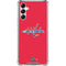 NHL Washington Capitals Solid Background Galaxy A14 5G Clear Case