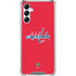 NHL Washington Capitals Solid Background Galaxy A15 5G Clear Case