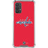 NHL Washington Capitals Solid Background Galaxy A32 5G Clear Case