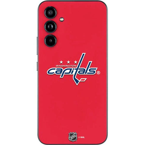 NHL Washington Capitals Solid Background Galaxy A54 5G Skin