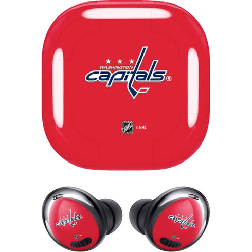NHL Washington Capitals Solid Background Galaxy Buds Pro Skin