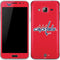 NHL Washington Capitals Solid Background Galaxy J3 Skin