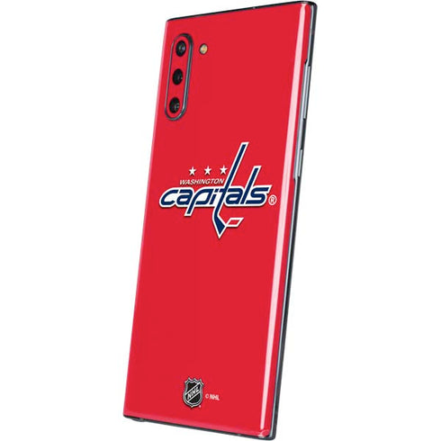 NHL Washington Capitals Solid Background Galaxy Note 10 Skin