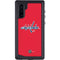 NHL Washington Capitals Solid Background Galaxy Note 10 Waterproof Case