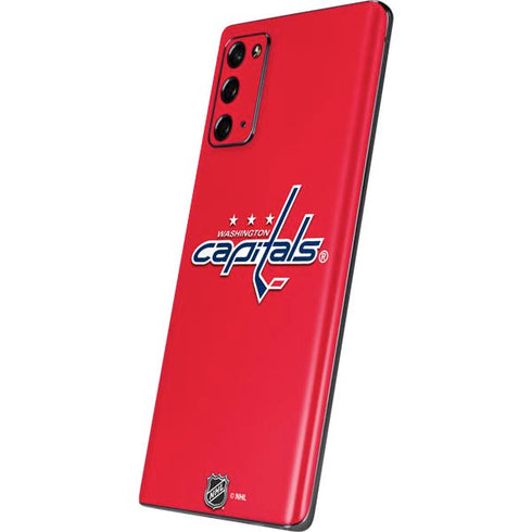 NHL Washington Capitals Solid Background Galaxy Note20 5G Skin