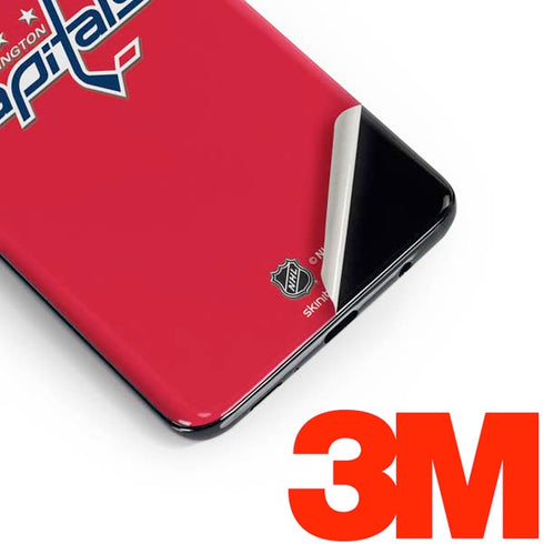 NHL Washington Capitals Solid Background Galaxy S10 Plus Skin