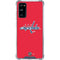 NHL Washington Capitals Solid Background Galaxy S20 FE Clear Case