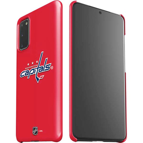 NHL Washington Capitals Solid Background Galaxy S20 Lite Case