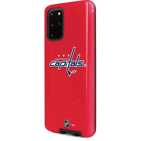 NHL Washington Capitals Solid Background Galaxy S20 Plus Pro Case