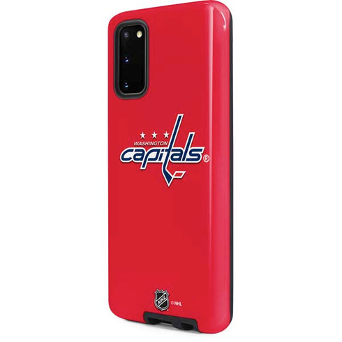 NHL Washington Capitals Solid Background Galaxy S20 Pro Case