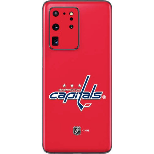 NHL Washington Capitals Solid Background Galaxy S20 Ultra 5G Skin