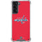 NHL Washington Capitals Solid Background Galaxy S21 5G Clear Case