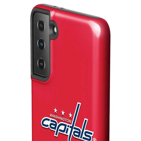 NHL Washington Capitals Solid Background Galaxy S21 Plus 5G Pro Case