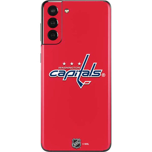 NHL Washington Capitals Solid Background Galaxy S21 Plus 5G Skin