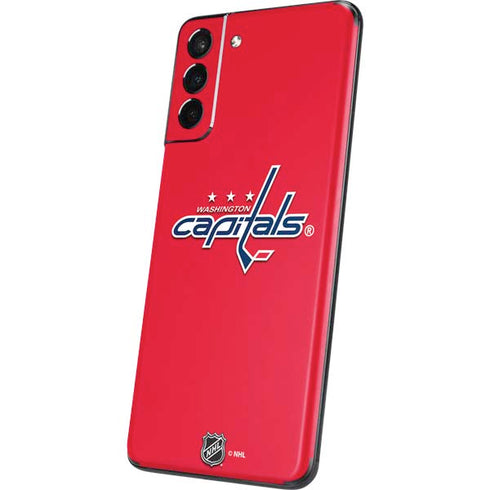 NHL Washington Capitals Solid Background Galaxy S21 Plus 5G Skin