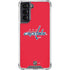 NHL Washington Capitals Solid Background Galaxy S22 Clear Case