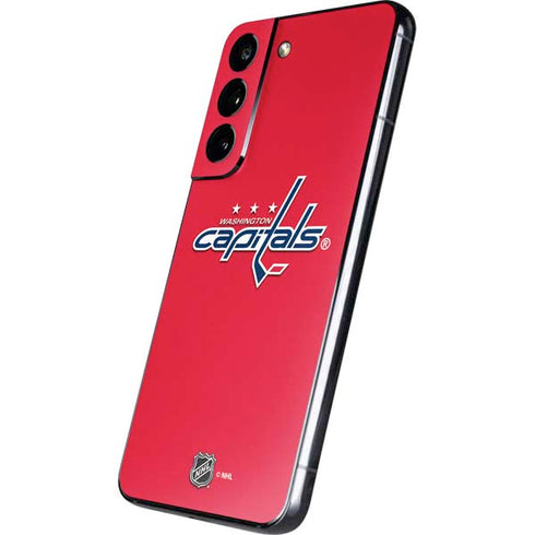 NHL Washington Capitals Solid Background Galaxy S22 Skin