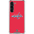 NHL Washington Capitals Solid Background Galaxy S23 Clear Case