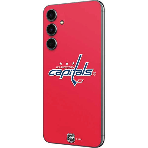 NHL Washington Capitals Solid Background Galaxy S23 FE Skin
