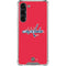 NHL Washington Capitals Solid Background Galaxy S23 Plus Clear Case