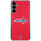 NHL Washington Capitals Solid Background Galaxy S24 Plus Clear Case