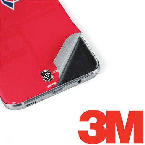 NHL Washington Capitals Solid Background Galaxy S8 Skin