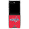 NHL Washington Capitals Solid Background Galaxy Z Flip5 5G Clear Case