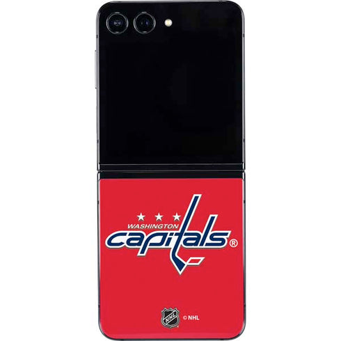 NHL Washington Capitals Solid Background Galaxy Z Flip5 5G Skin