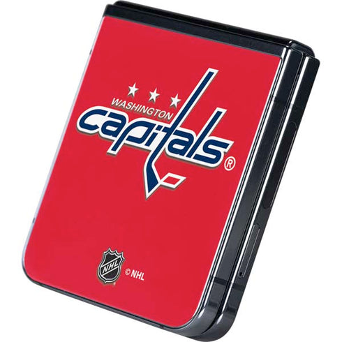 NHL Washington Capitals Solid Background Galaxy Z Flip5 5G Skin