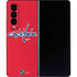 NHL Washington Capitals Solid Background Galaxy Z Fold4 5G Skin