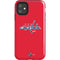 NHL Washington Capitals Solid Background iPhone 11 Impact Case